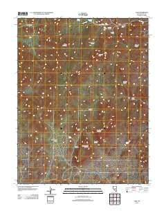 Tybo 2012 topographic map thumbnail
