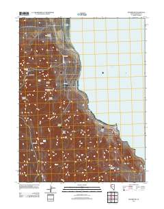 Pyramid SW 2011 topographic map thumbnail