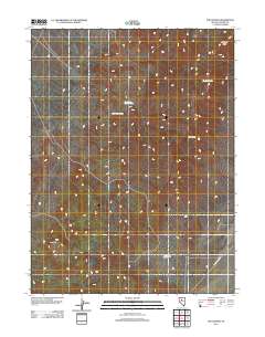 The Cedars 2011 topographic map thumbnail