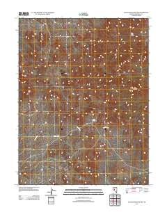 Quartz Mountain NW 2011 topographic map thumbnail
