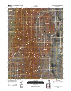 Rattlesnake Mountain 2012 topographic map thumbnail
