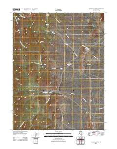 Snowball Ranch 2012 topographic map thumbnail