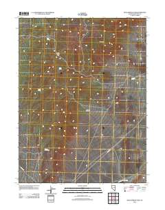 Rock Springs Pass 2012 topographic map thumbnail