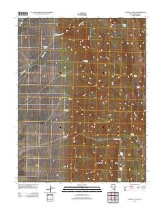 Sawmill Canyon 2012 topographic map thumbnail
