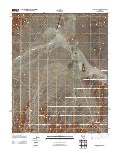 Stonewall Pass 2011 topographic map thumbnail