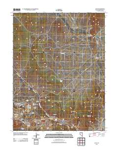 Ruth 2012 topographic map thumbnail
