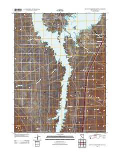 Rye Patch Reservoir South 2011 topographic map thumbnail