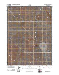 Twelvemile Flat 2012 topographic map thumbnail