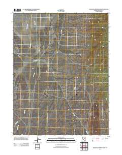 Railroad Crossing Dam 2012 topographic map thumbnail