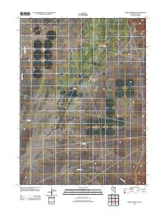 Rodeo Creek SW 2012 topographic map thumbnail