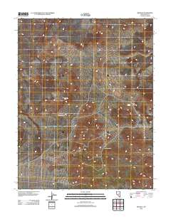 Reveille 2012 topographic map thumbnail