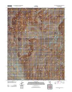Volcanic Hills East 2011 topographic map thumbnail