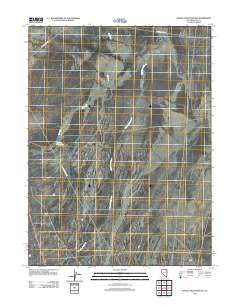 Spruce Mountain NW 2012 topographic map thumbnail