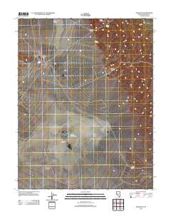 Sodaville 2011 topographic map thumbnail