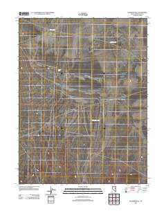 Sunshine Well 2012 topographic map thumbnail