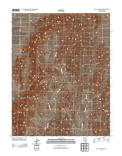 Wildcat Wash NE 2012 topographic map thumbnail