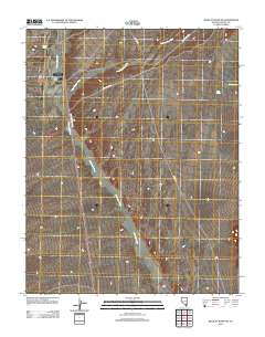 Wildcat Wash NW 2012 topographic map thumbnail