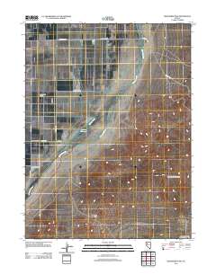 Wildhorse Pass 2011 topographic map thumbnail