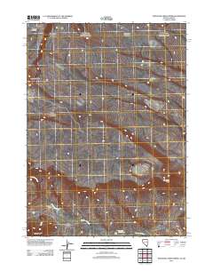 Thousand Creek Spring 2011 topographic map thumbnail