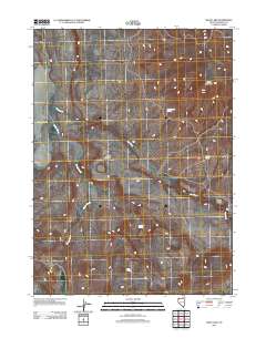 Swan Lake 2011 topographic map thumbnail