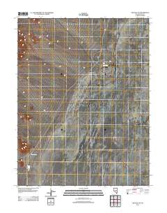 The Wall NE 2012 topographic map thumbnail
