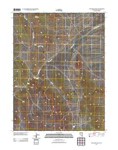 Thirtymile Ranch 2012 topographic map thumbnail