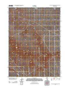 Star Valley Ridge East 2012 topographic map thumbnail