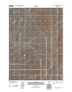 Star Valley Ridge SW 2012 topographic map thumbnail