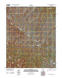 Sylvania Mountains 2012 topographic map thumbnail