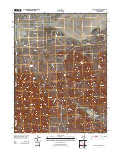 State Line Peak 2011 topographic map thumbnail