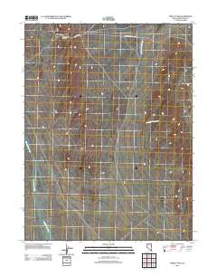 Tippett Pass 2012 topographic map thumbnail
