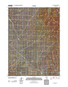 Valley Pass 2012 topographic map thumbnail