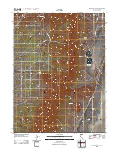 Telegraph Canyon 2012 topographic map thumbnail