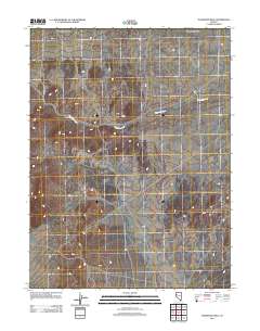 Telephone Well 2011 topographic map thumbnail