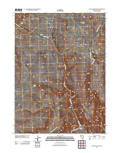 Yellow Hills West 2011 topographic map thumbnail