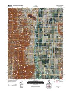 Yerington 2012 topographic map thumbnail