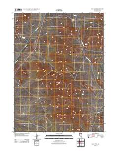 Wells Peak 2012 topographic map thumbnail
