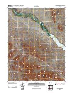Weber Reservoir 2011 topographic map thumbnail