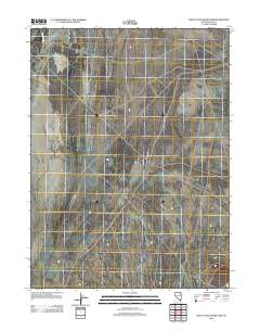 West of Delcer Buttes 2012 topographic map thumbnail