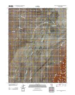 West of Fagin Mountain 2012 topographic map thumbnail
