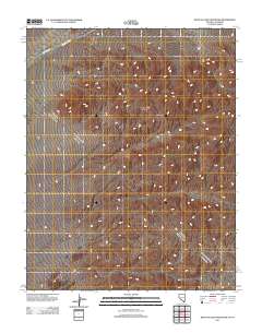 West of Gold Mountain 2011 topographic map thumbnail