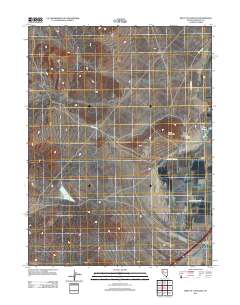 West of Lovelock 2011 topographic map thumbnail