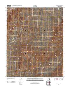 Dry Lake SE 2012 topographic map thumbnail
