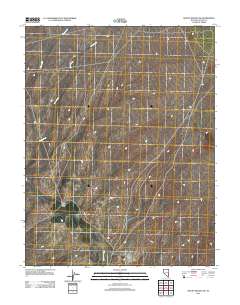 Mount Wilson SW 2012 topographic map thumbnail