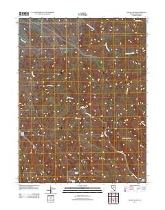 Byers Canyon 2011 topographic map thumbnail