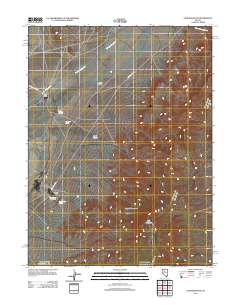 Cain Mountain 2011 topographic map thumbnail