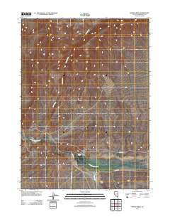 Spring Creek 2011 topographic map thumbnail