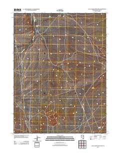 Cold Creek Ranch NW 2012 topographic map thumbnail