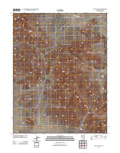 Ryan Canyon 2011 topographic map thumbnail