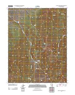 Horse Camp Springs 2012 topographic map thumbnail
